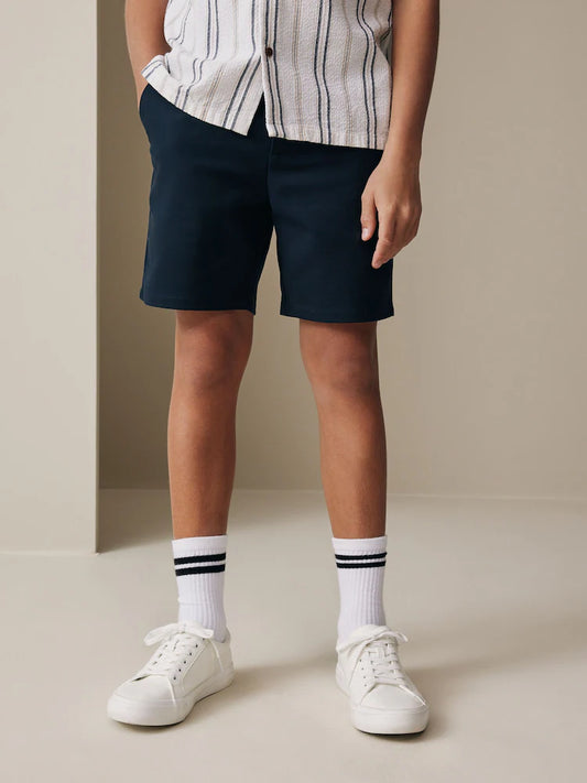 Navy Premium Chino Shorts (3-16yrs)