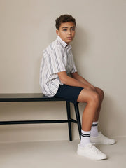 Navy Premium Chino Shorts (3-16yrs)