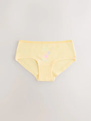 Pink/Lilac Print Hipster Briefs 5 Pack (2-16yrs)