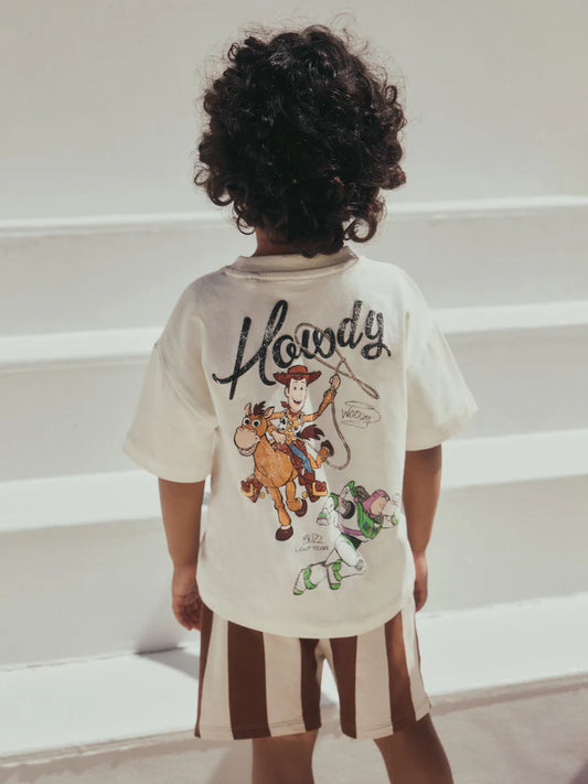 Ecru Toy Story T-Shirt and Shorts Set (3mths-8yrs)