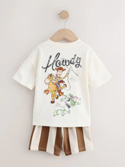 Ecru Toy Story T-Shirt and Shorts Set (3mths-8yrs)
