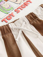 Ecru Toy Story T-Shirt and Shorts Set (3mths-8yrs)