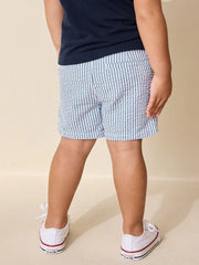 Blue/White Stripe Chino Shorts (3mths-7yrs)