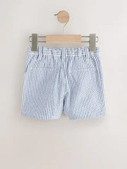 Blue/White Stripe Chino Shorts (3mths-7yrs)