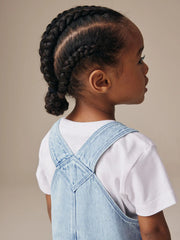Light Blue Denim Dungarees (3mths-7yrs)