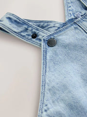 Light Blue Denim Dungarees (3mths-7yrs)