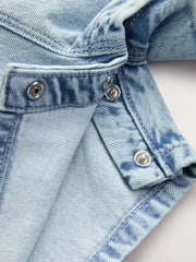 Light Blue Denim Dungarees (3mths-7yrs)