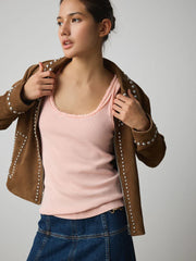 TMY SCP VST LACE PIN | PINK