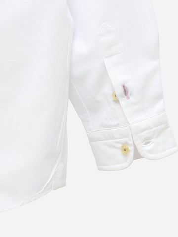 White Button Down Casual Shirt Brumano Pakistan