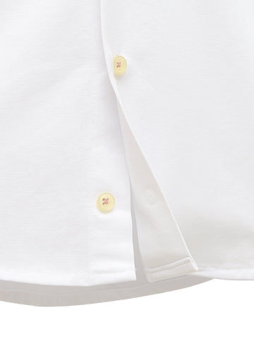 White Button Down Casual Shirt Brumano Pakistan