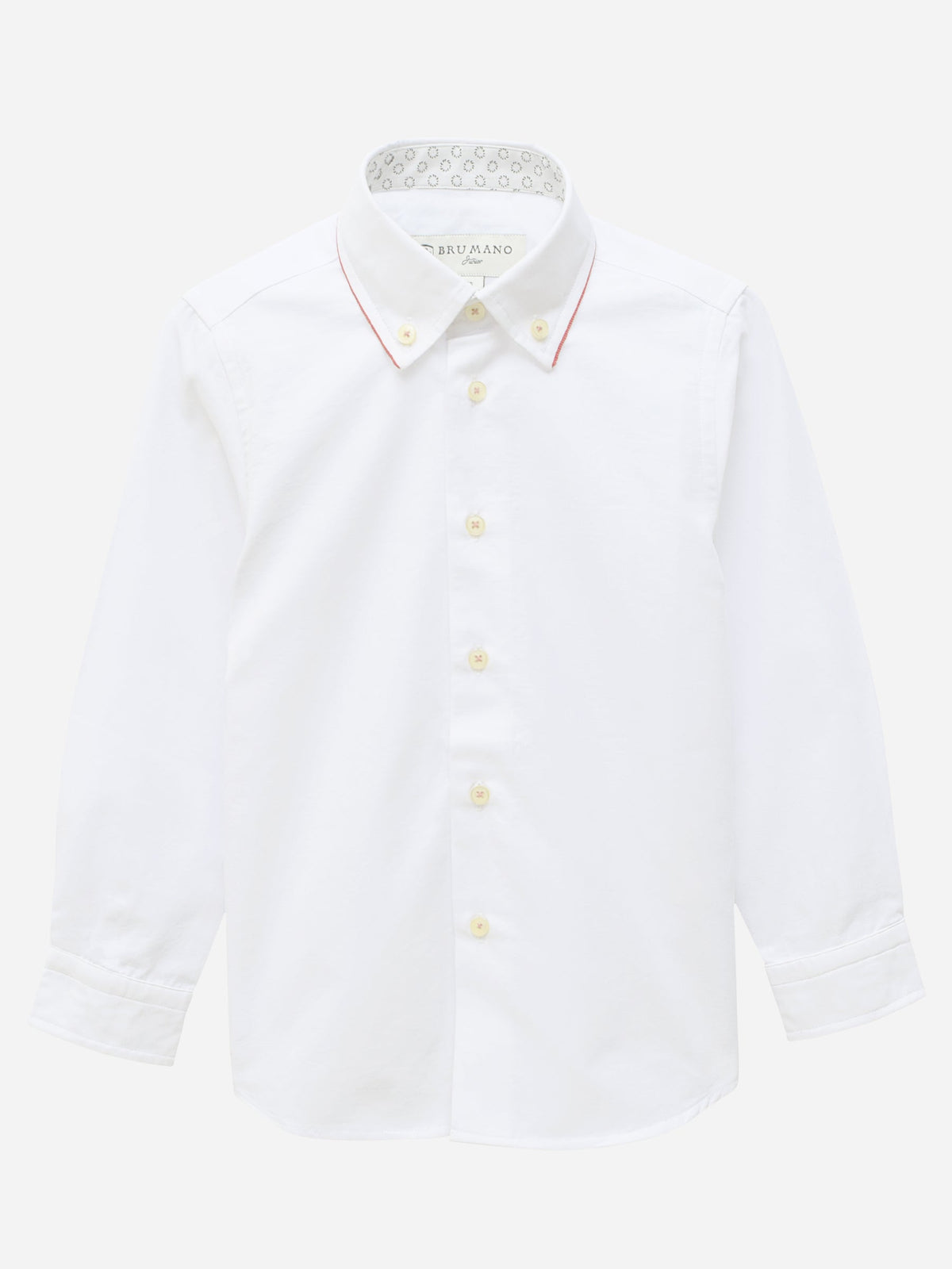 White Button Down Casual Shirt Brumano Pakistan