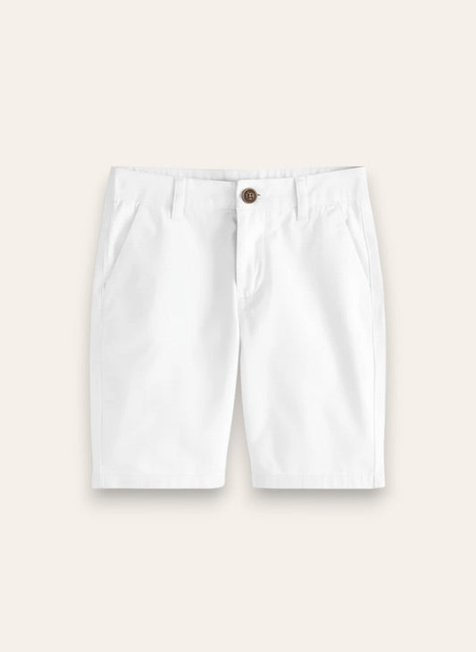 White Chino Shorts