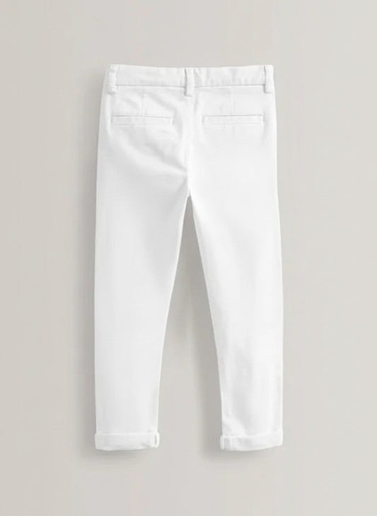 White Chino Trouser