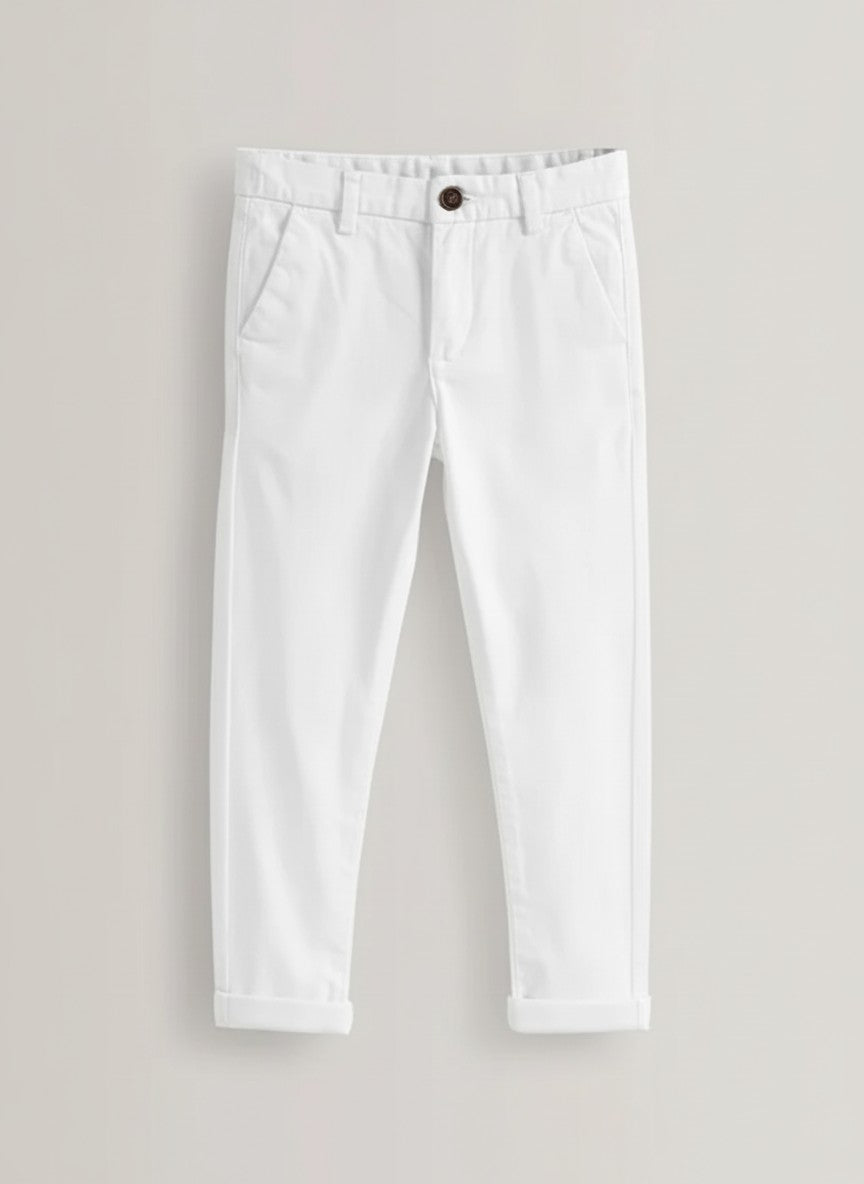 White Chino Trouser
