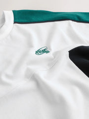 Green/White/Navy Colourblock Short Sleeve T-Shirt and Shorts Set (3-16yrs)