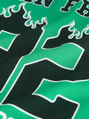 Bright Green Basketball Tank & Shorts Set (3-16yrs)