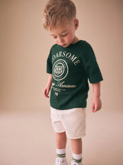 Green Roarsome Tiger Short Sleeve Graphic T-Shirt (3mths-7yrs)