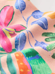 Pink Fruit Print Crop Leggings (3mths-7yrs)