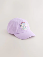 Lilac Purple Unicorn Cap