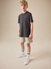 Ecru Pull On Cord Shorts (3-16yrs)