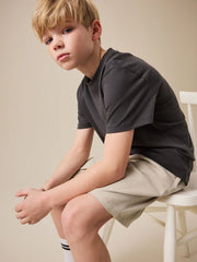 Ecru Pull On Cord Shorts (3-16yrs)