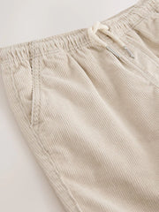 Ecru Pull On Cord Shorts (3-16yrs)
