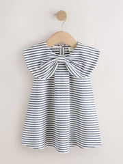 Monochrome Bow Collar Dress (3mths-7yrs)