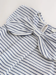 Monochrome Bow Collar Dress (3mths-7yrs)
