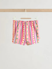 Ecru Tropical Short Sleeve Baby Top and Short Set 2 Piece (0mths-2yrs)