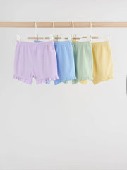 Multi Baby Shorts 4 Pack (0mths-2yrs)