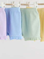 Multi Baby Shorts 4 Pack (0mths-2yrs)