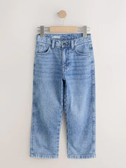 NEXT - Light Blue Denim Loose Fit Authentic Jeans (3-16yrs)