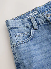 NEXT - Light Blue Denim Loose Fit Authentic Jeans (3-16yrs)