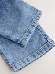 NEXT - Light Blue Denim Loose Fit Authentic Jeans (3-16yrs)