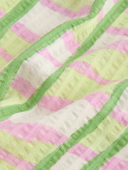 Green/Pink Check Textured Shorts (3-16yrs)