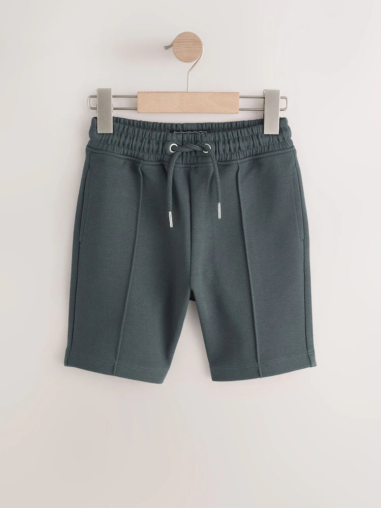 Khaki Green Smart Shorts (3-16yrs)