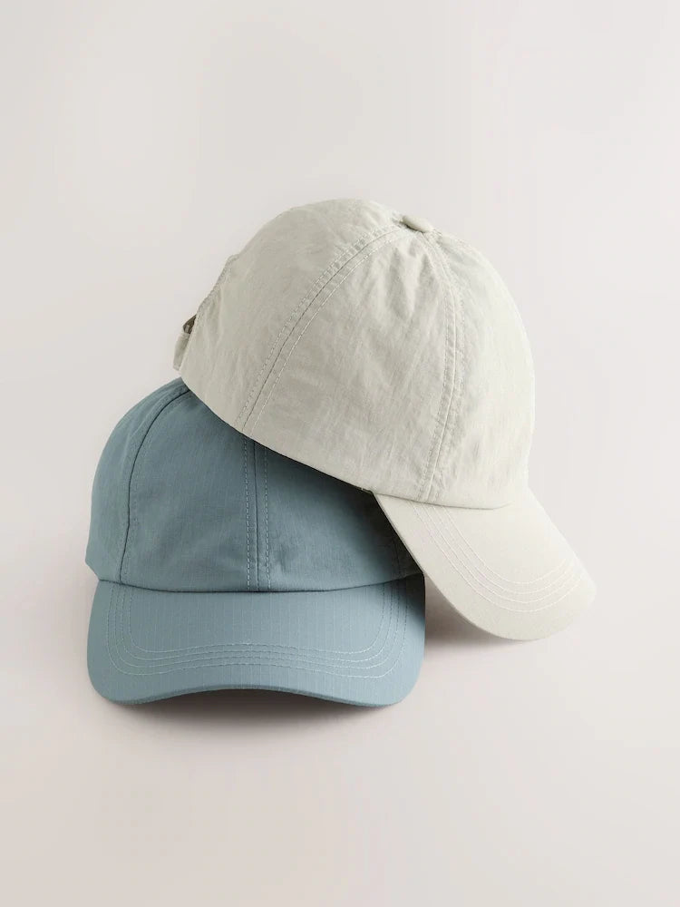 Blue/Stone Caps 2 Pack