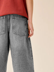 Grey Longer Line Jorts (3-16yrs)