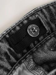 Grey Longer Line Jorts (3-16yrs)