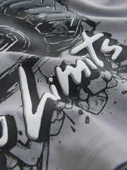 Grey Monster Truck Short Sleeve Graphic T-Shirt (3-16yrs)
