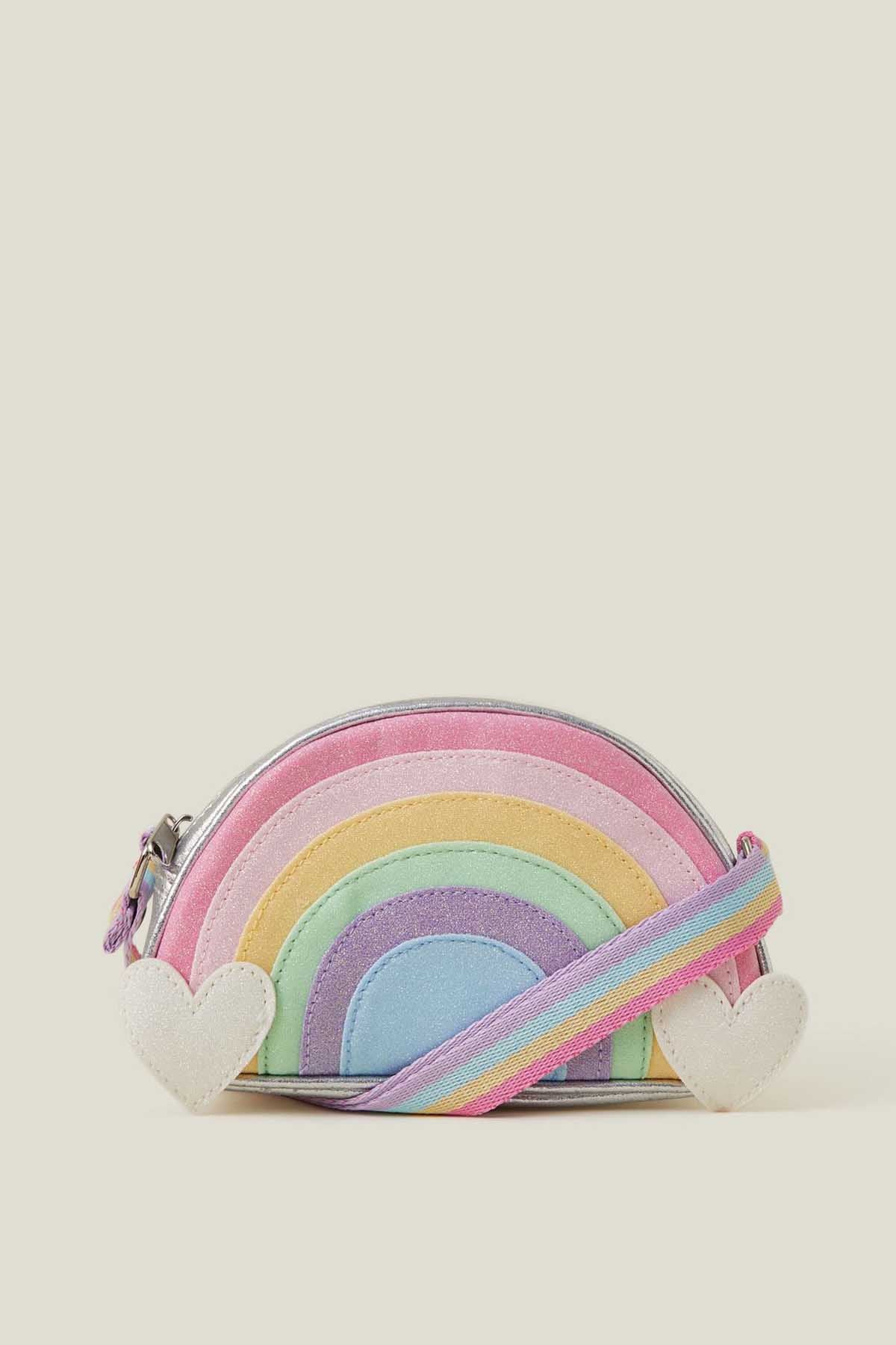 Girls Rainbow Cross-Body Bag