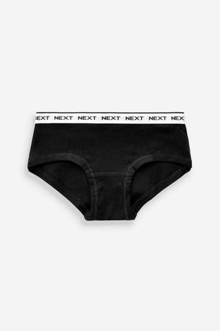 Black-White Hipster Briefs 7 Pack