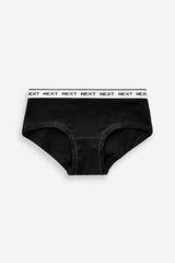 Black-White Hipster Briefs 7 Pack