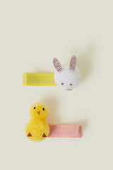 2-Pack Girls Easter Hair Clips