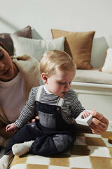 Mono Koala Baby Denim Dungarees and Bodysuit Set