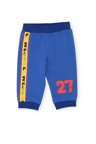 Newborn Boys Blue Jogger