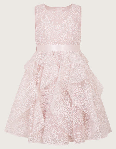 ILLENA CANCAN LACE DRESS