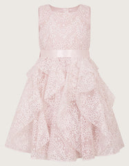 ILLENA CANCAN LACE DRESS