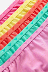 Pink/Yellow Briefs 7 Pack