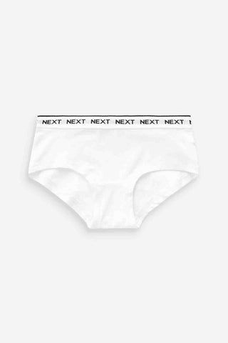 Black-White Hipster Briefs 7 Pack